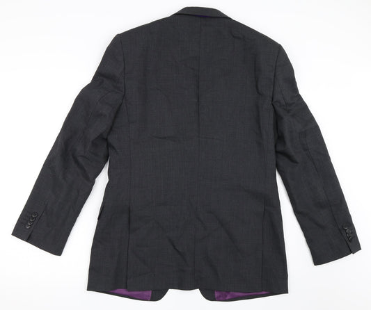 Performance Suit Mens Grey   Jacket Blazer Size 38
