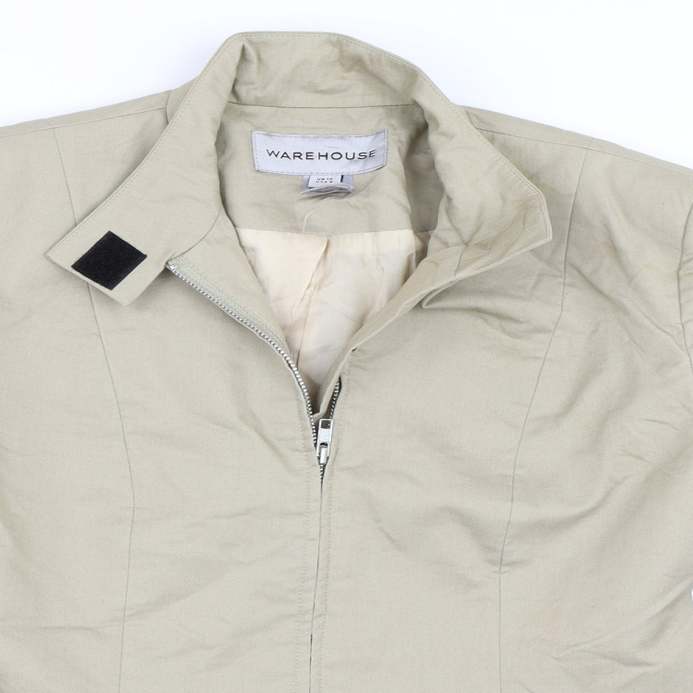 Warehouse Womens Beige   Jacket  Size 12