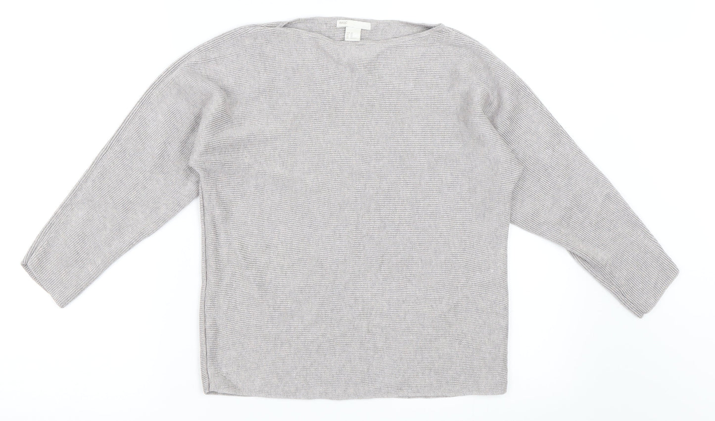 H&M Womens Grey   Pullover Jumper Size XS