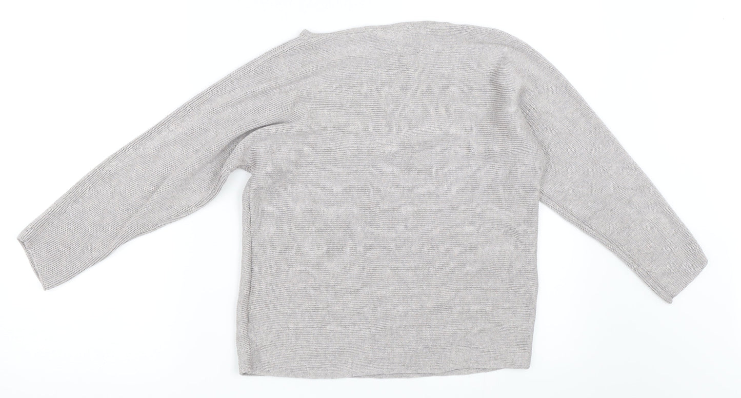 H&M Womens Grey   Pullover Jumper Size XS