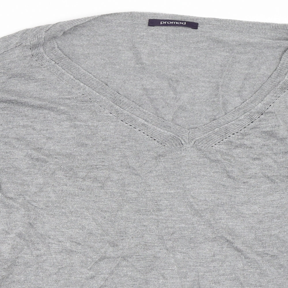 Promod Womens Grey   Pullover Jumper Size S