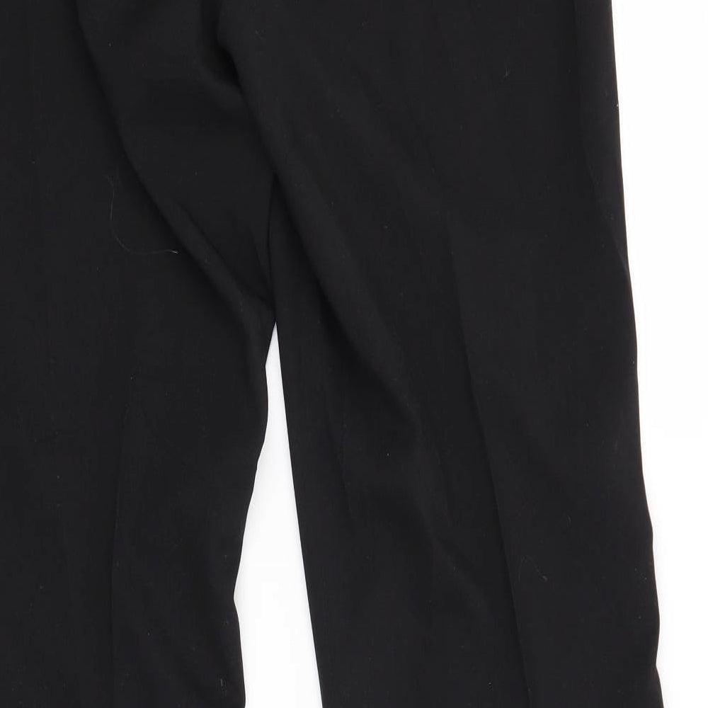 Basics Womens Black   Trousers  Size 12 L30 in