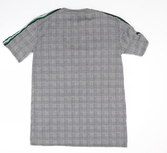innocence Womens Grey Check  A-Line  Size 16