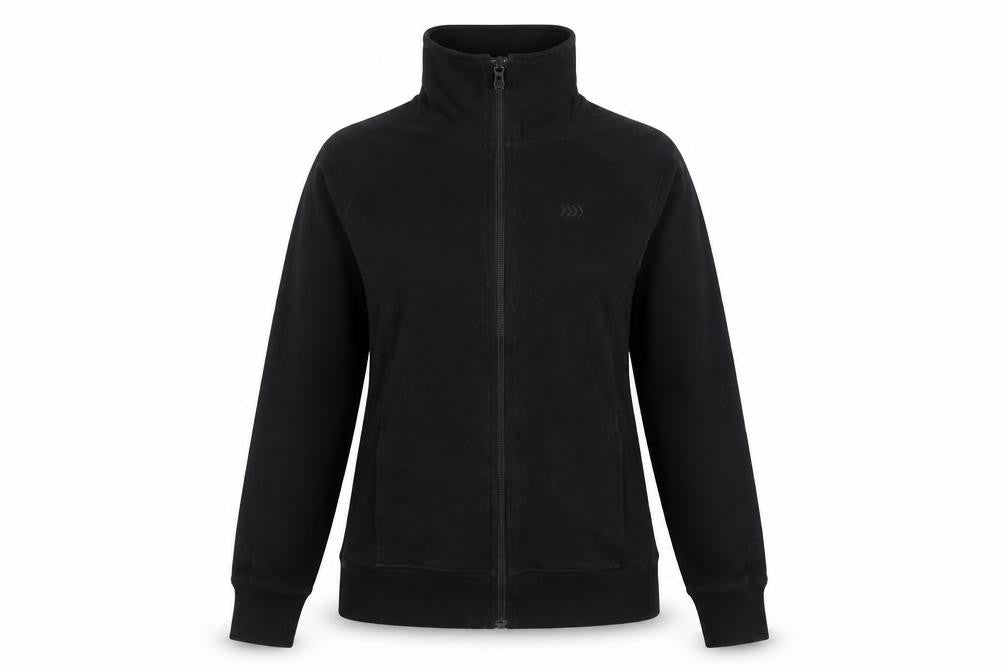 Womens UK Size 10  Mountain Life Black Cotton Coat
