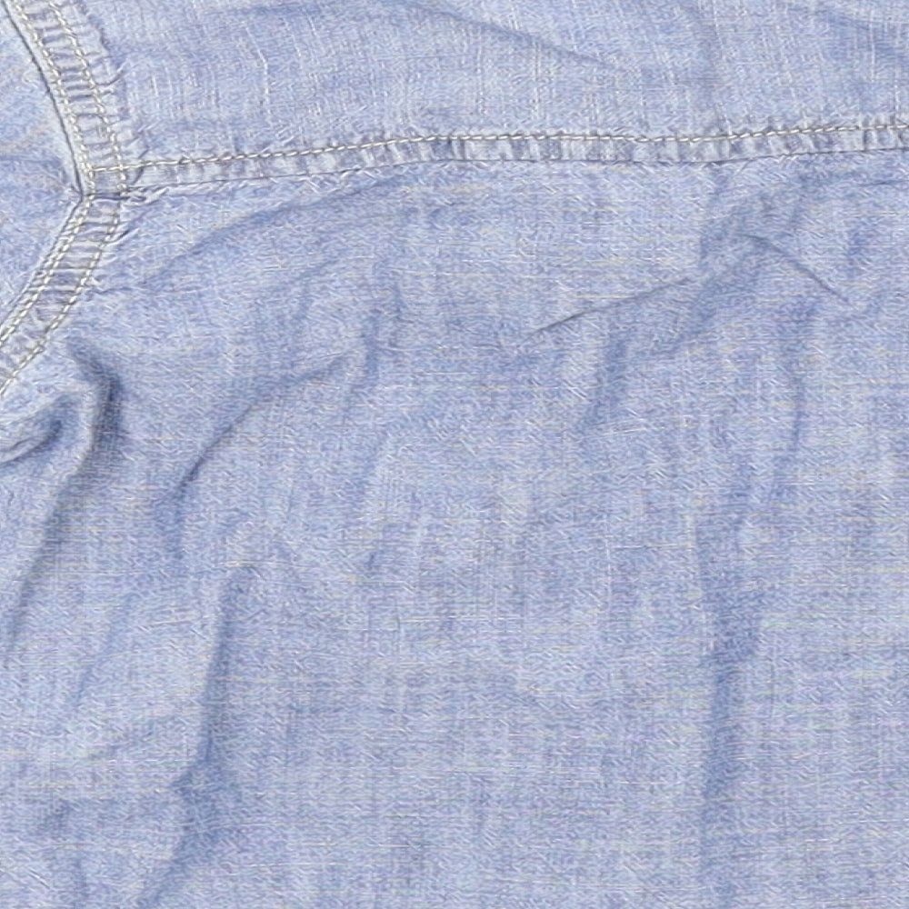 Gap Boys Blue   Basic Button-Up Size 12-18 Months