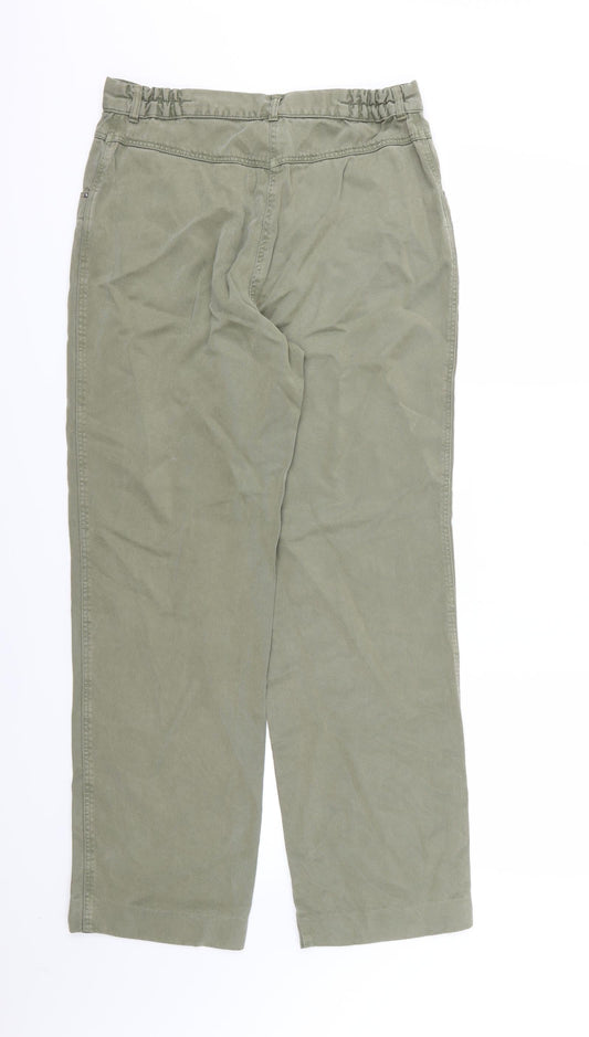 Godske Womens Green  Denim Straight Jeans Size 10 L29 in