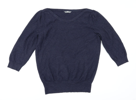 BHS Womens Blue   Pullover Jumper Size 14