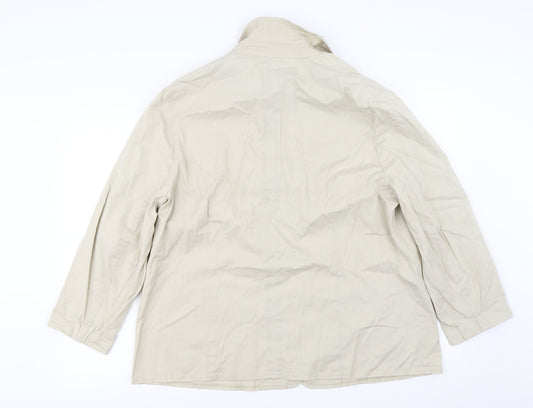 Ann Harvey  Womens Beige   Jacket Coat Size 18