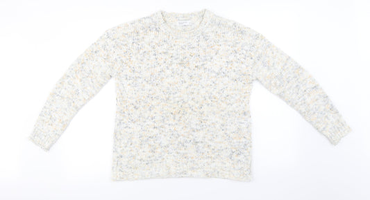 Papaya Womens Ivory   Henley Jumper Size M