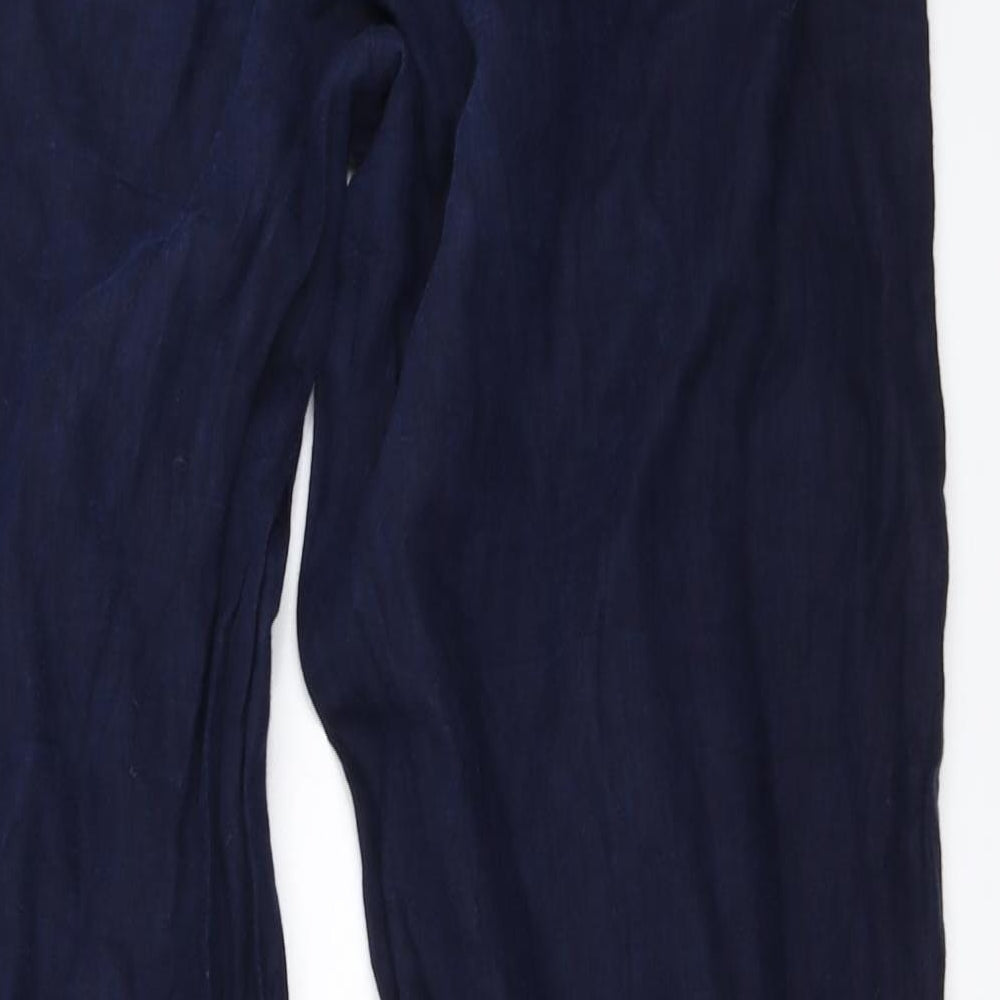 Marks and Spencer Womens Blue   Trousers  Size 12 L27 in