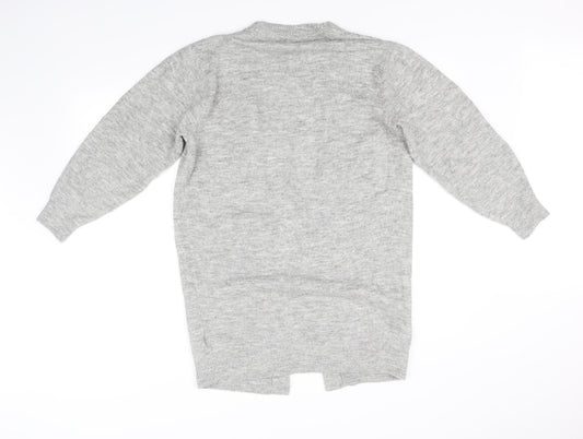 H&M Womens Grey   Cardigan Jumper Size XS