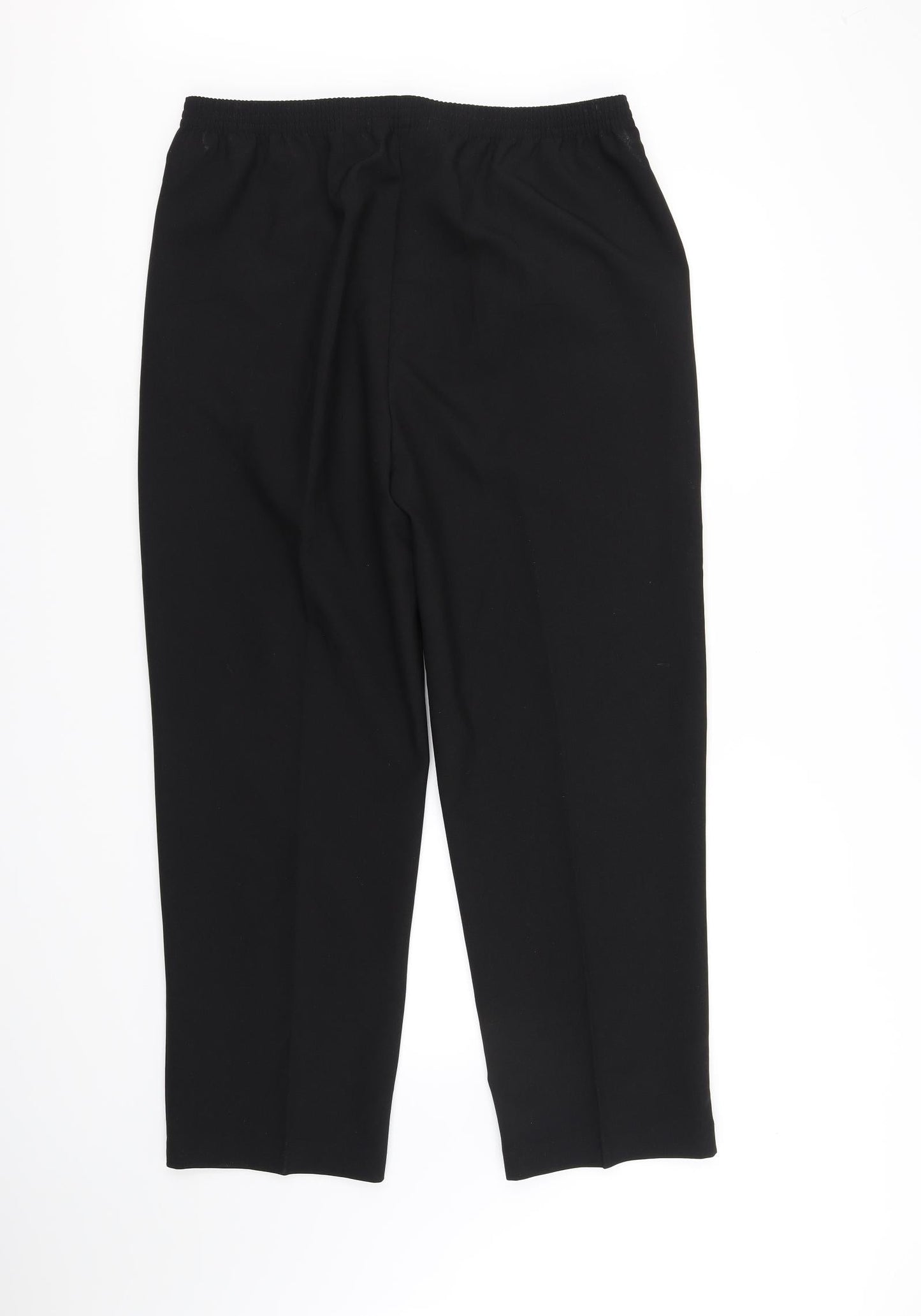 Sarah Hamilton Womens Black   Trousers  Size 16 L32 in