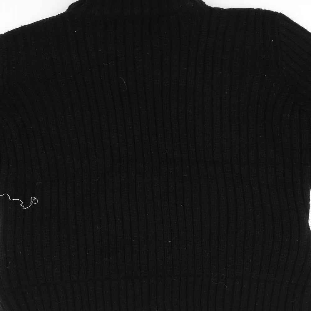 text  Womens Black   Jacket  Size M