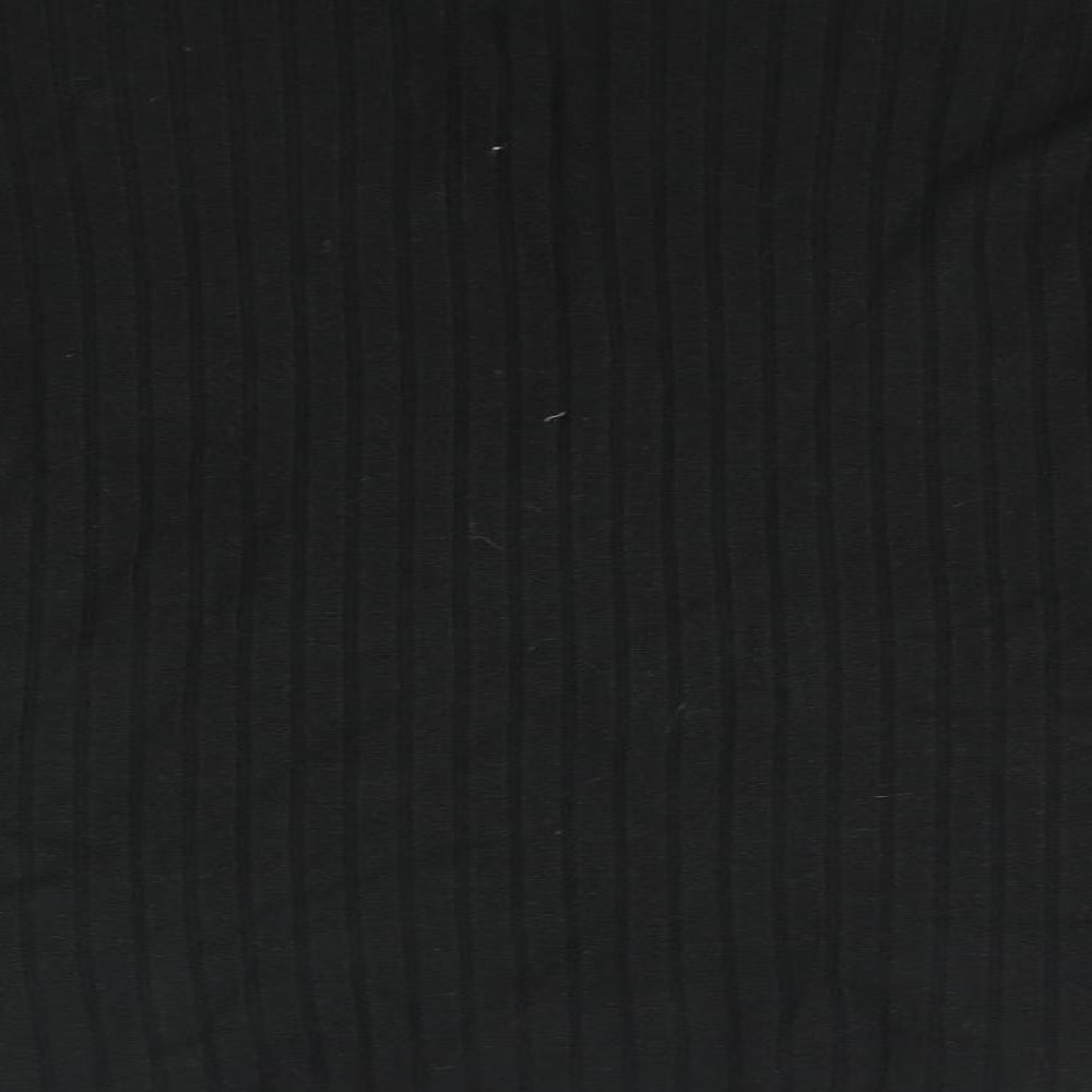 FABRIZIO Womens Black   Basic T-Shirt Size L