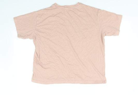 Divided Womens Pink   Basic T-Shirt Size S
