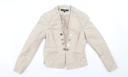 Julie mcdonald Womens Beige   Jacket  Size 12