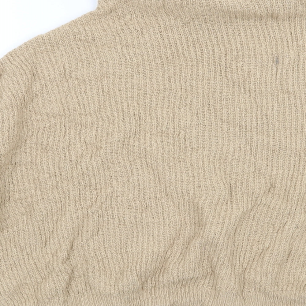 Dorothy Perkins Womens Beige   Pullover Jumper Size 12
