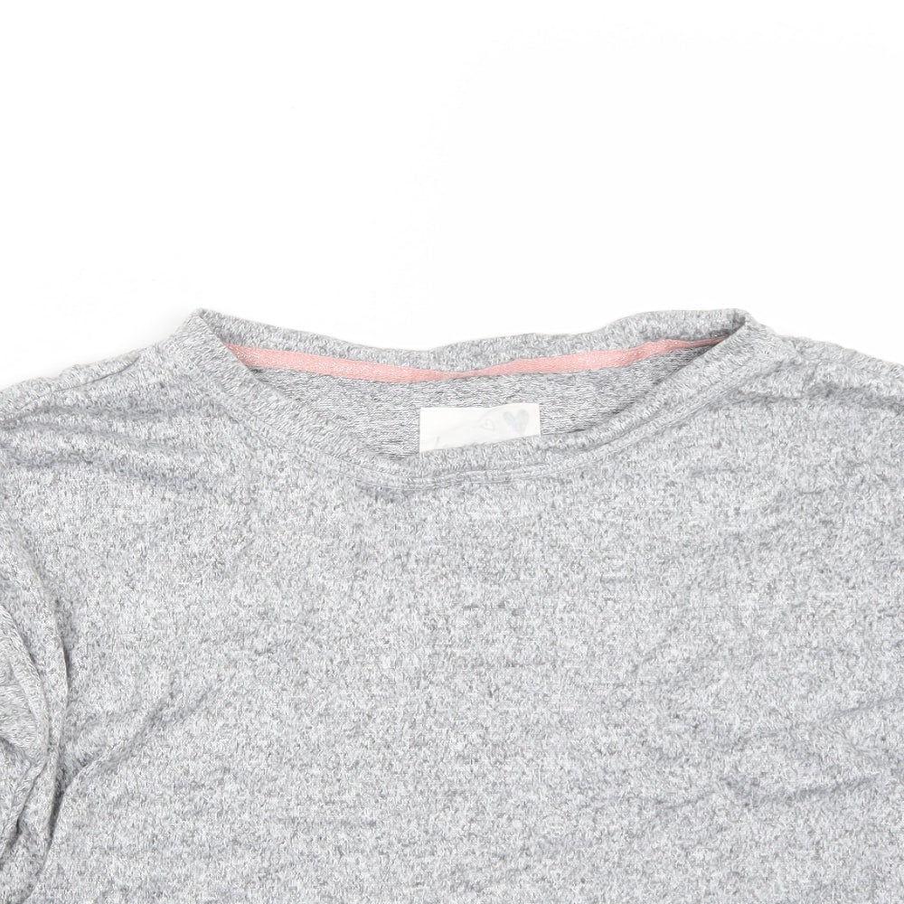 Loungewear Womens Grey   Basic T-Shirt Size 12