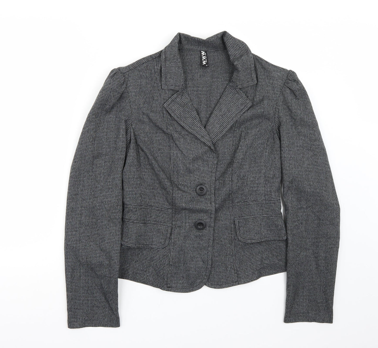 www Womens Grey   Jacket Blazer Size 12