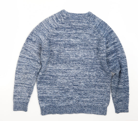 Cedar Wood State Womens Blue   Pullover Jumper Size S