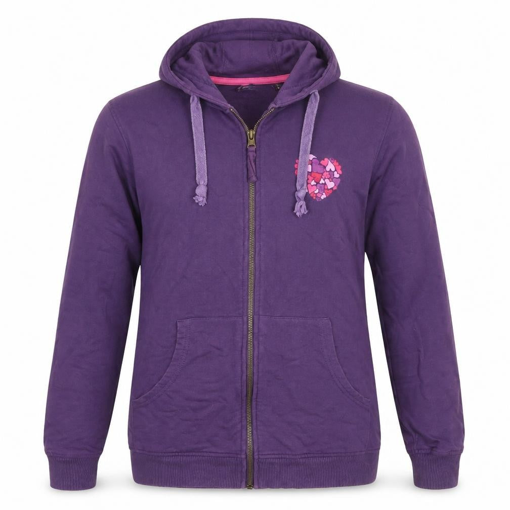 Womens UK Size 12  Mountain Life Purple Cotton Coat