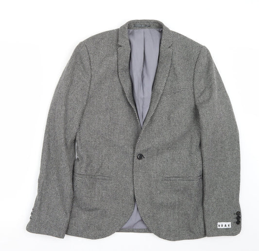 Noak Womens White   Jacket Blazer Size 38