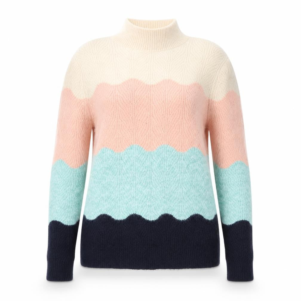 Front view of Oasis women’s blue jumper, size XS