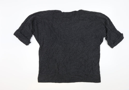 Marks and Spencer Womens Grey   Pullover Jumper Size 22