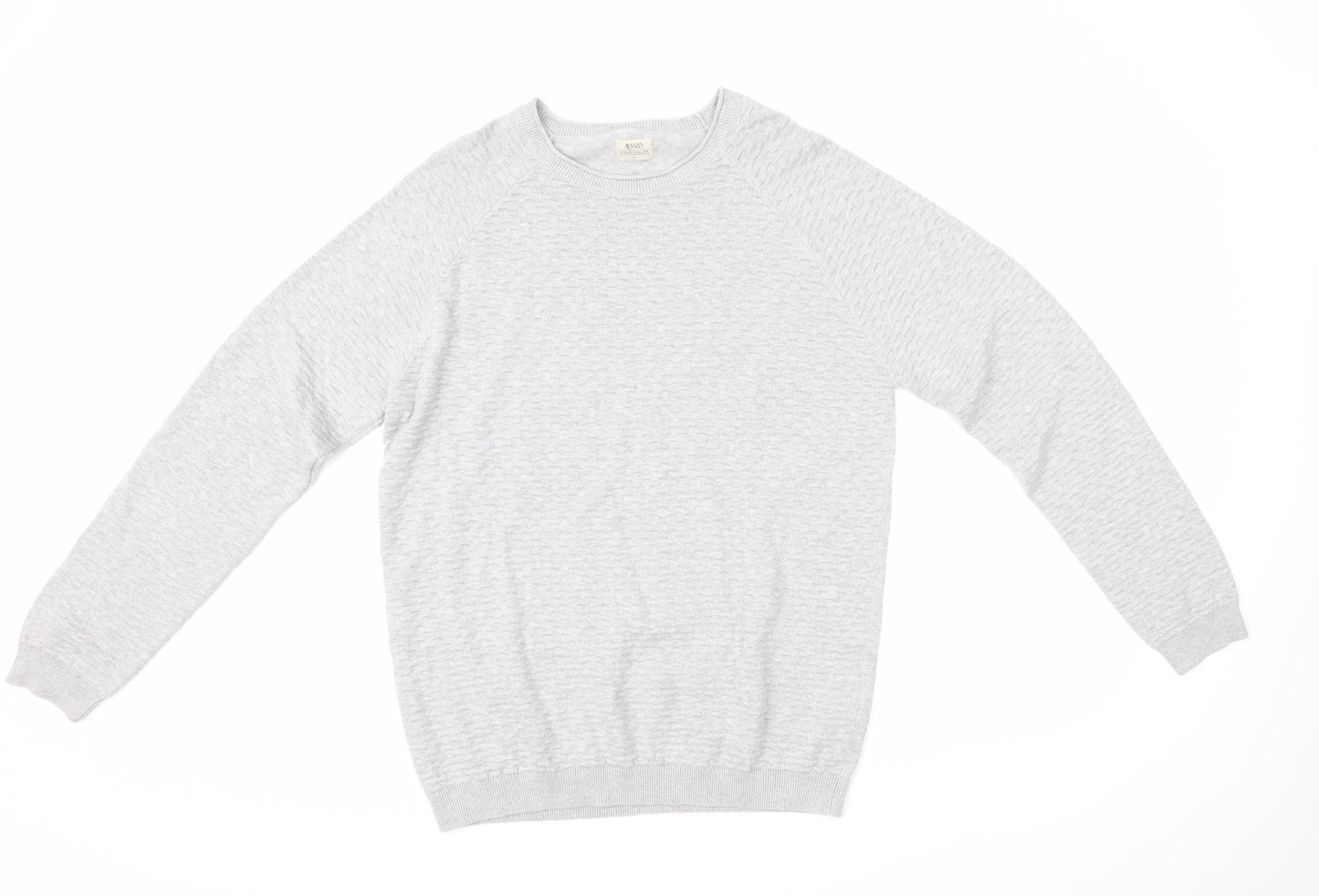 Authentic Casual Wear Mens Grey   Pullover Jumper Size L