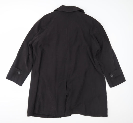 lener cordier Womens Black   Jacket Coat Size 16