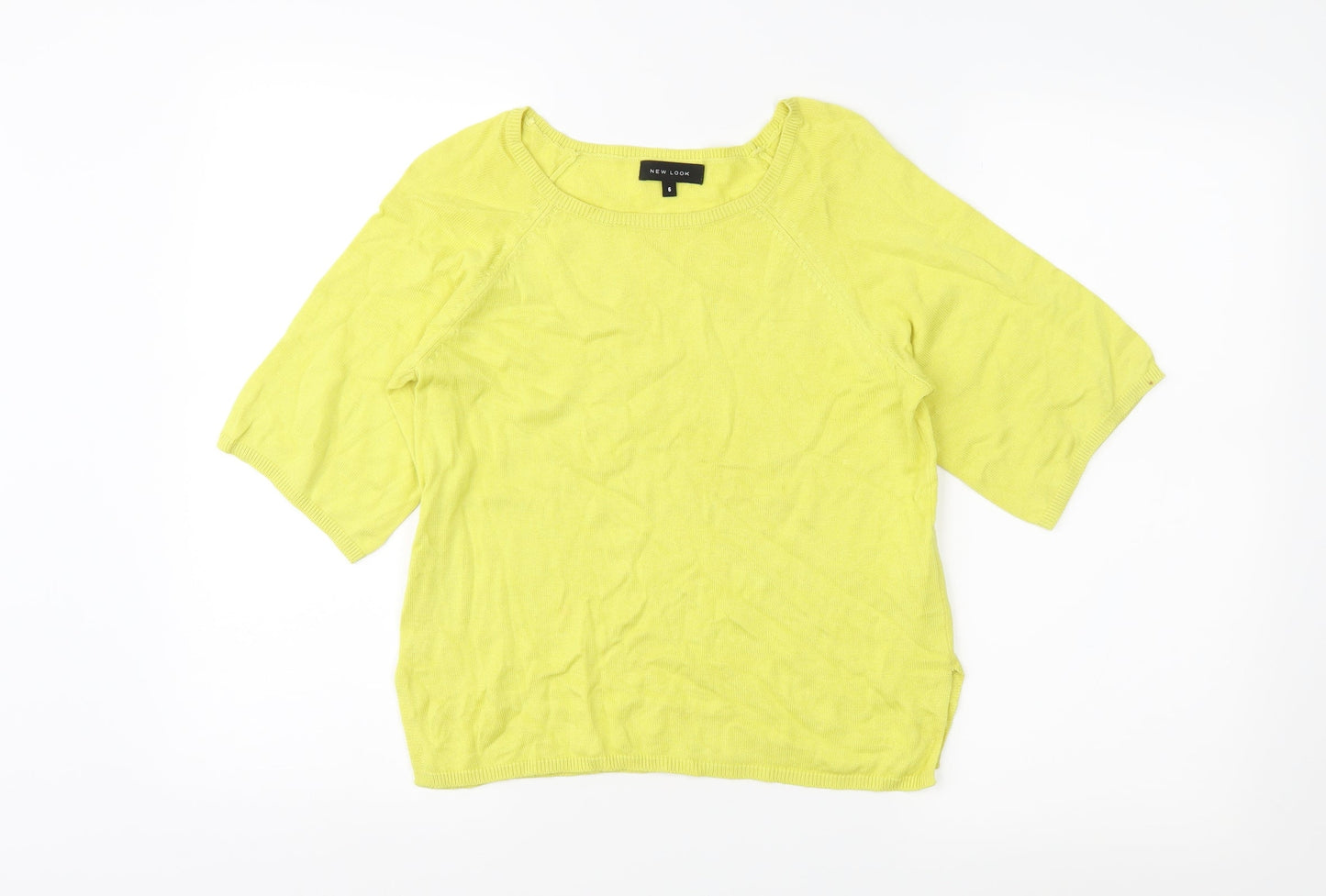 newlook Womens Yellow   Pullover Jumper Size 6