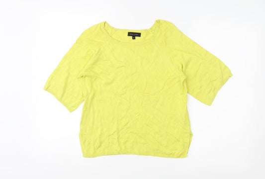 newlook Womens Yellow   Pullover Jumper Size 6