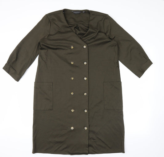 Dorothy Perkins Womens Green   Jacket  Size 14