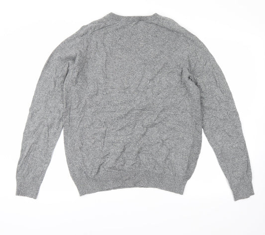 George Mens Grey   Pullover Jumper Size M