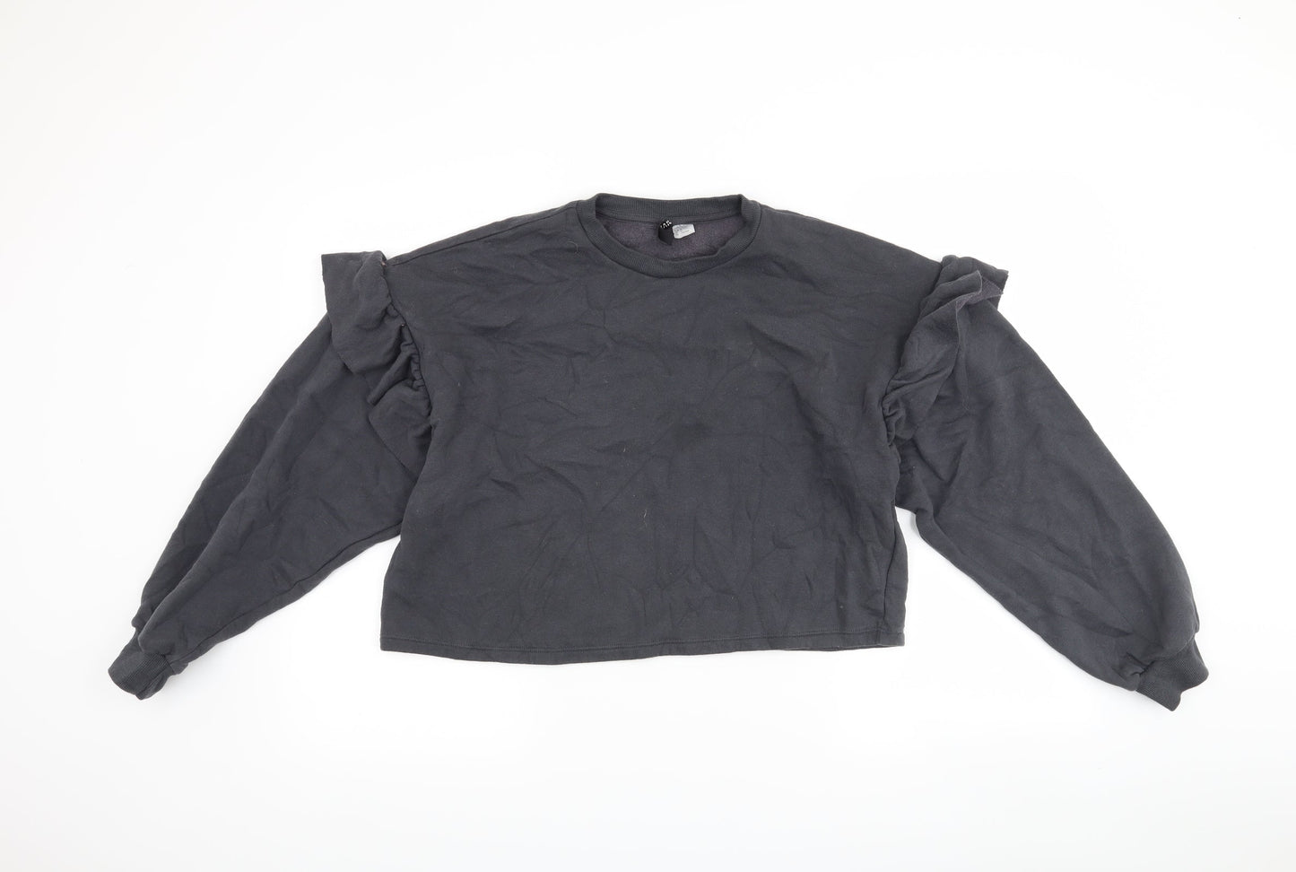 H&M Womens Grey   Pullover Jumper Size M