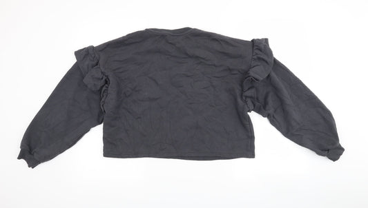 H&M Womens Grey   Pullover Jumper Size M