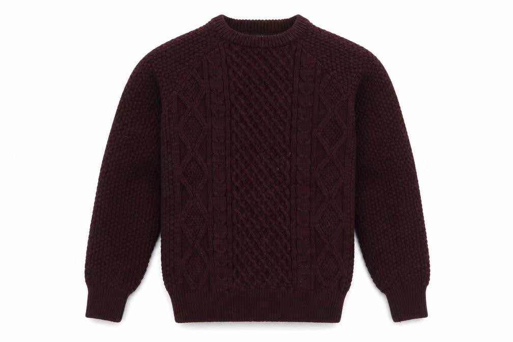 Cedarwood State Mens Purple Pullover Jumper Size S