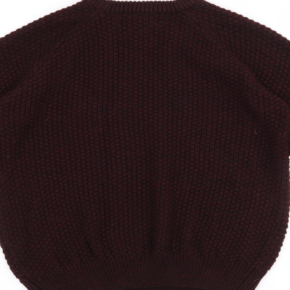 Cedar Wood State Mens Purple   Pullover Jumper Size S
