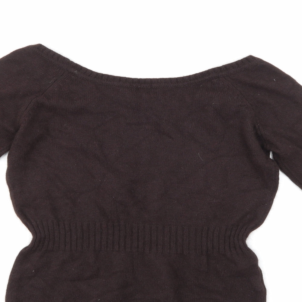 MNG Womens Brown   Pullover Jumper Size M