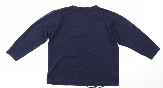 Joie de Vivre Womens Blue   Pullover Sweatshirt