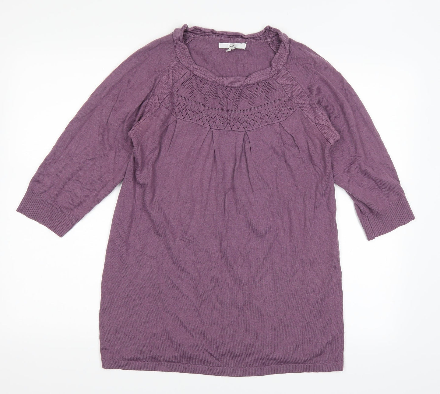 Klass Womens Purple   Pullover Jumper Size M