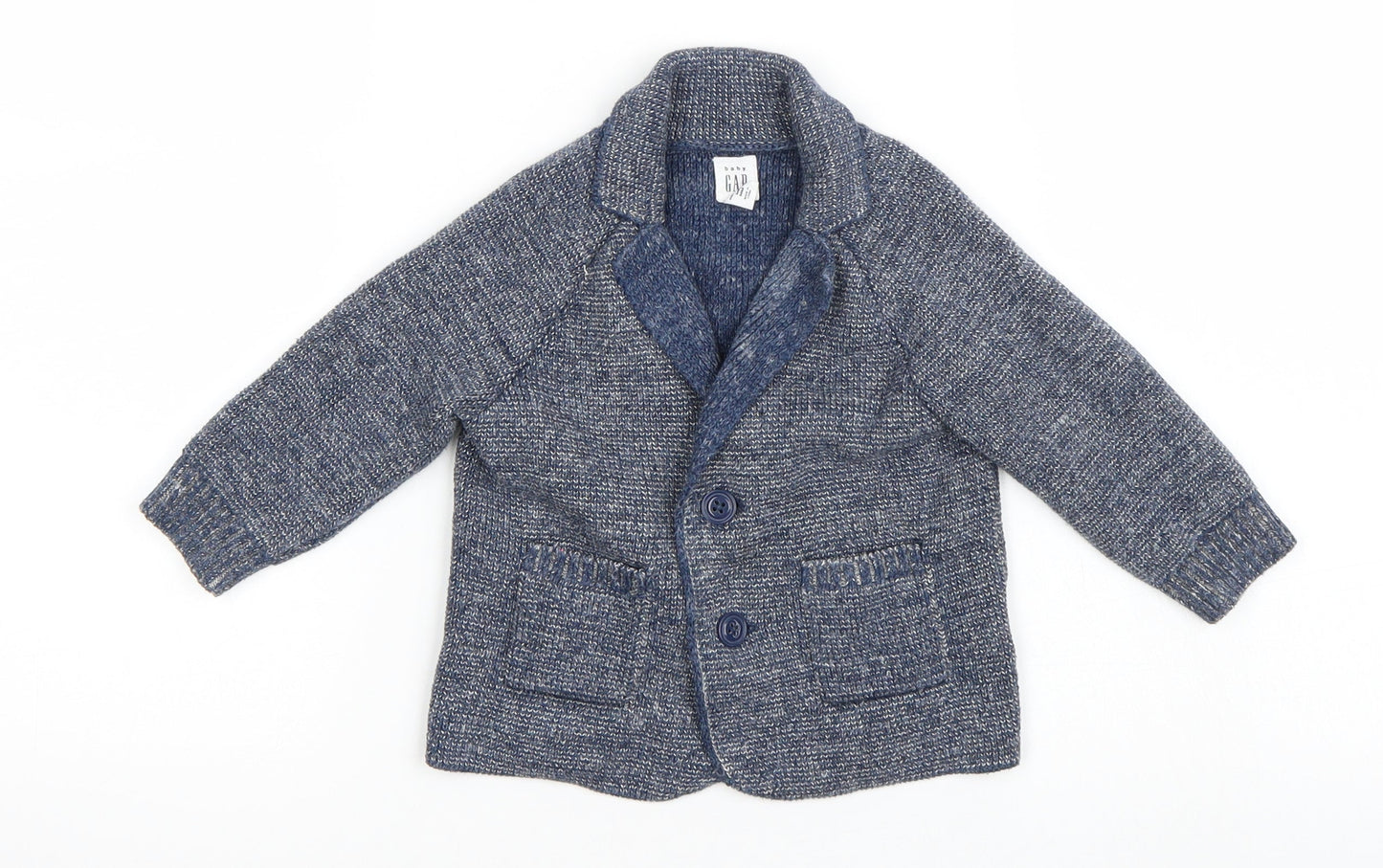 Gap Boys Blue    Coatigan Size 6-9 Months