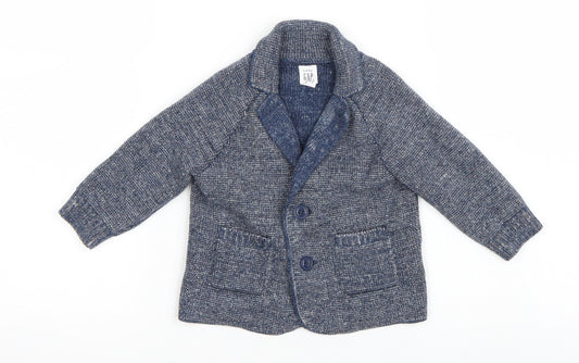 Gap Boys Blue    Coatigan Size 6-9 Months