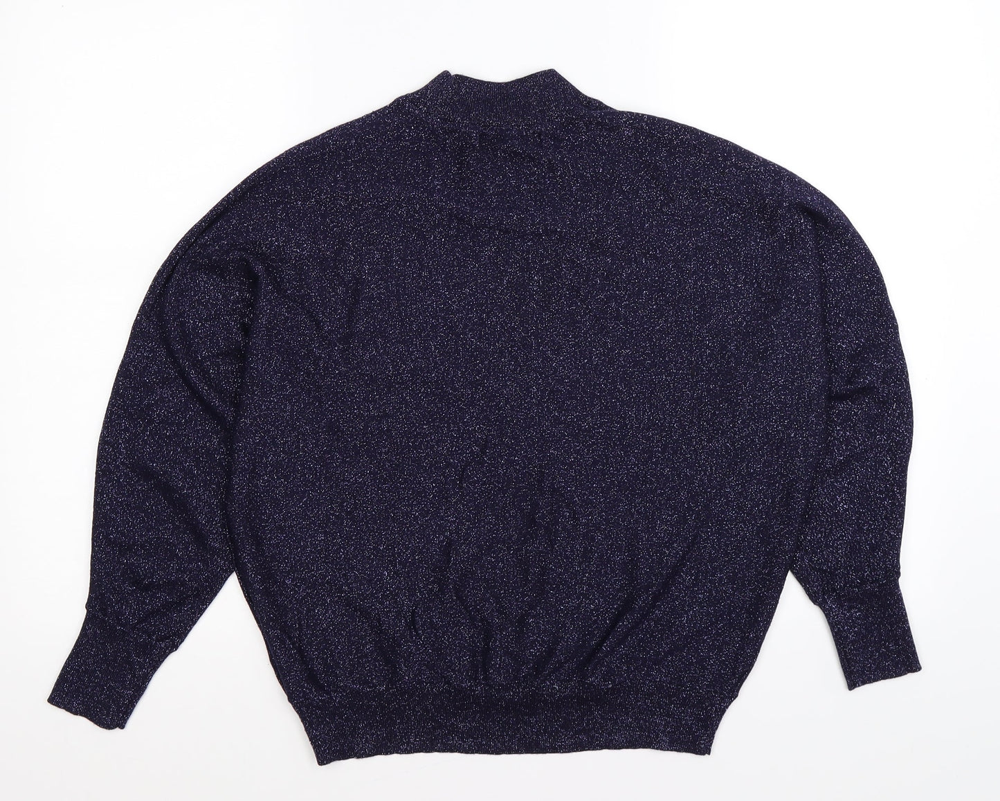 Marks and Spencer Womens Blue  Knit Pullover Jumper Size M