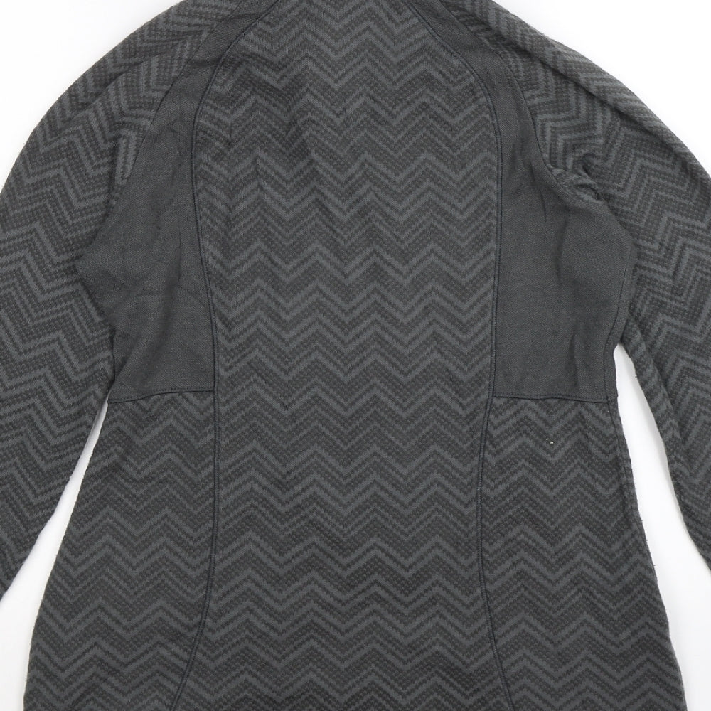 Avalanche Womens Grey Striped  Jacket  Size S