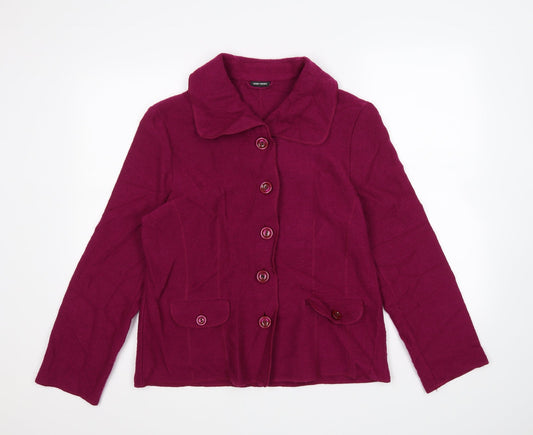 Gerry Weber Womens Purple   Jacket  Size 16