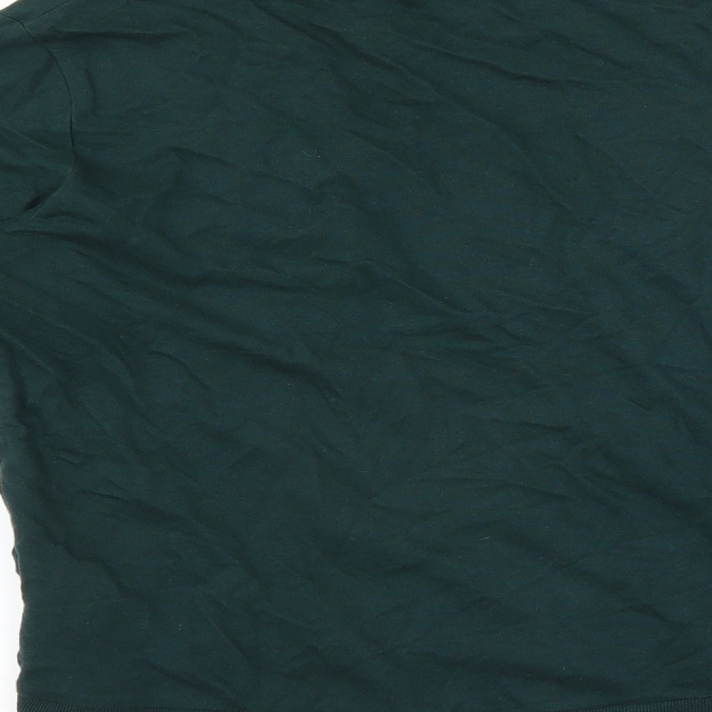 Divided by H&M Womens Green   Pullover Sweatshirt Size S  - property of no one