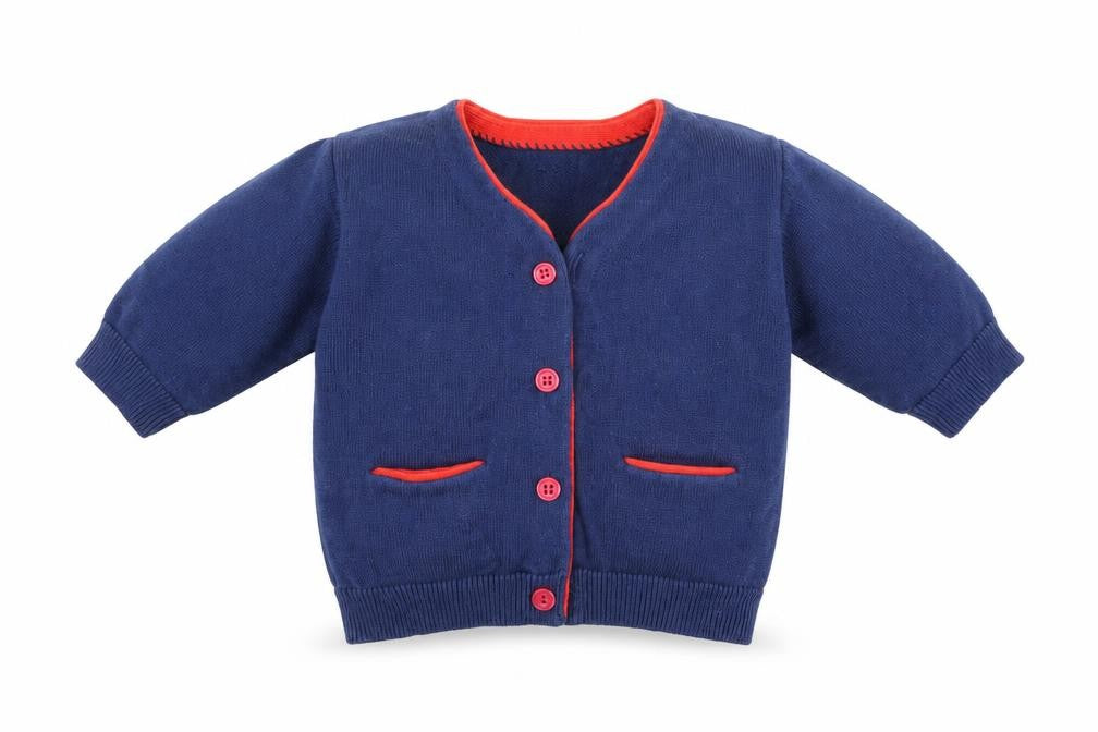 Next Girls Blue   Cardigan Jumper Size 0-3 Months