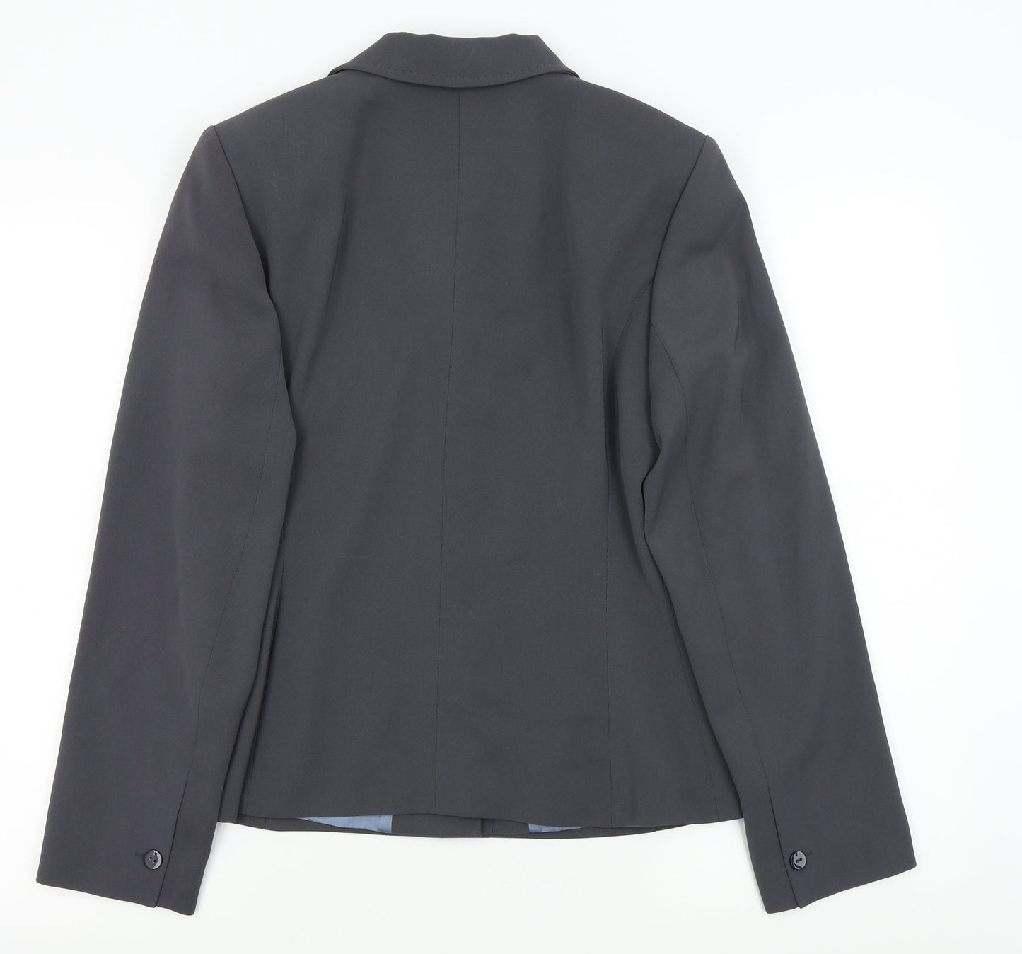 M&S Womens Grey   Jacket Blazer Size 10