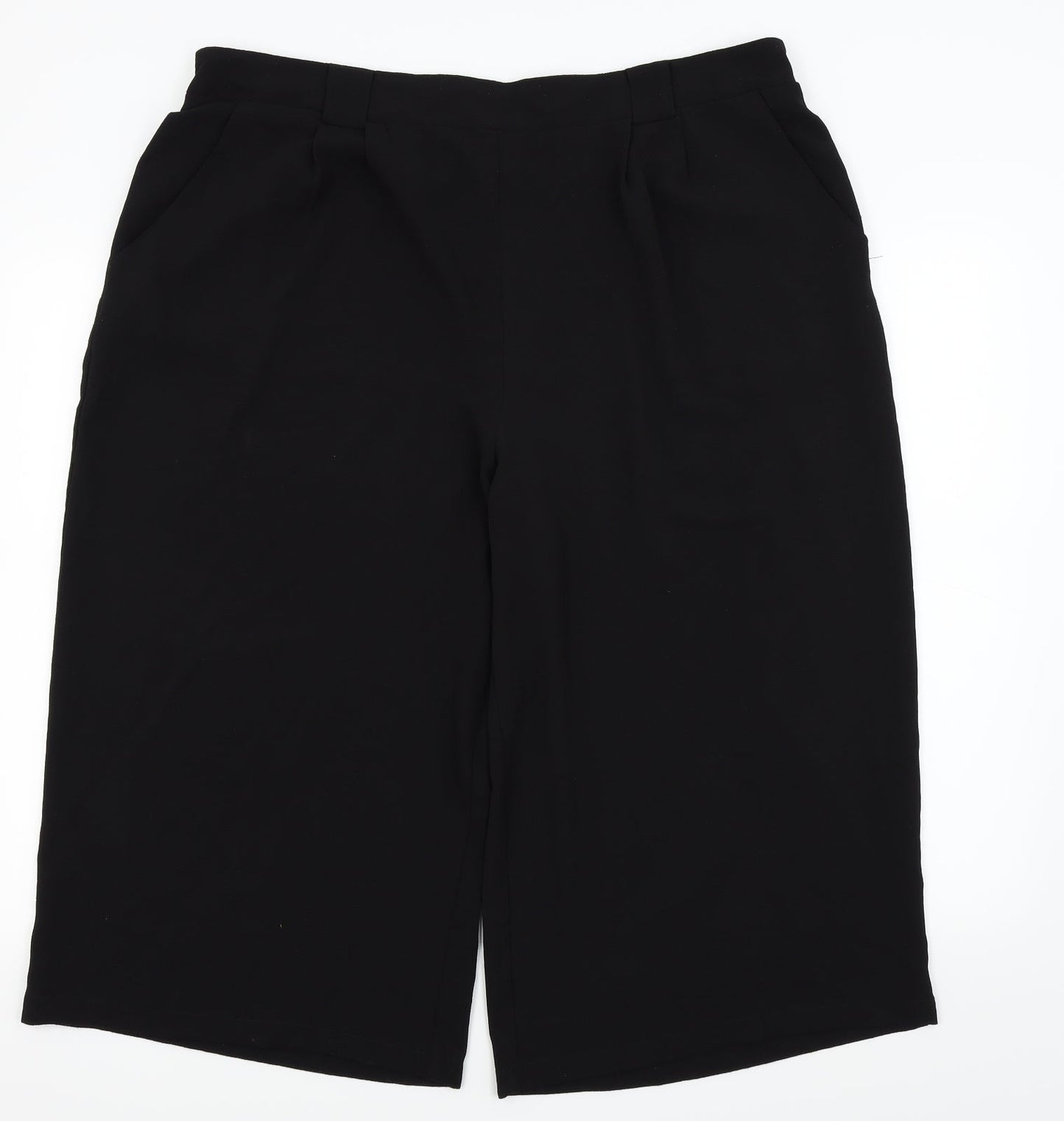 new look Womens Black   Capri Trousers Size 18